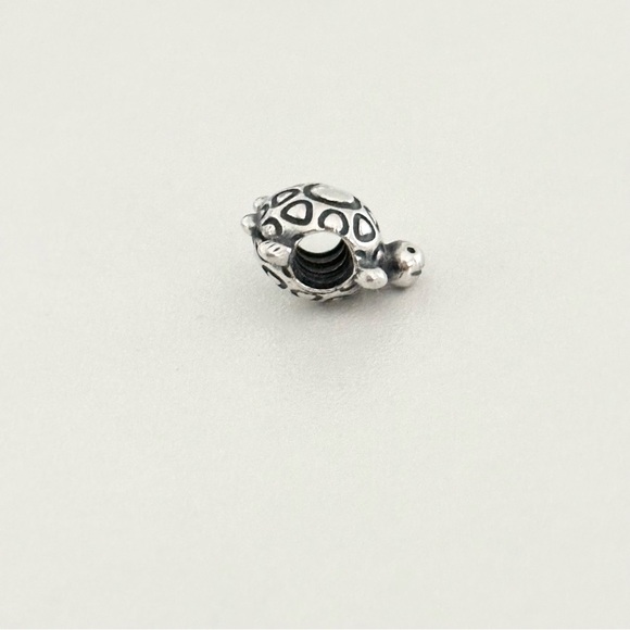 Pandora Cute Smiling Turtle Animal Retired Bead Charm - Picture 4 of 6